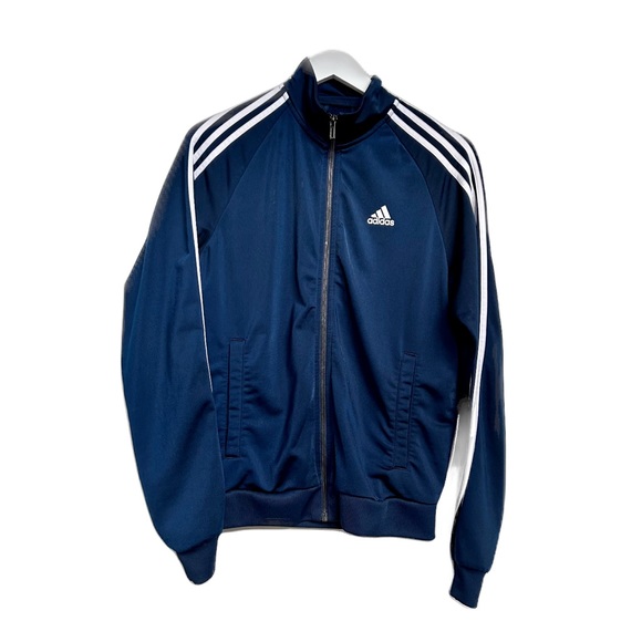 adidas Other - Vintage Adidas Track Jacket Stripes Classic Zip Up Size S